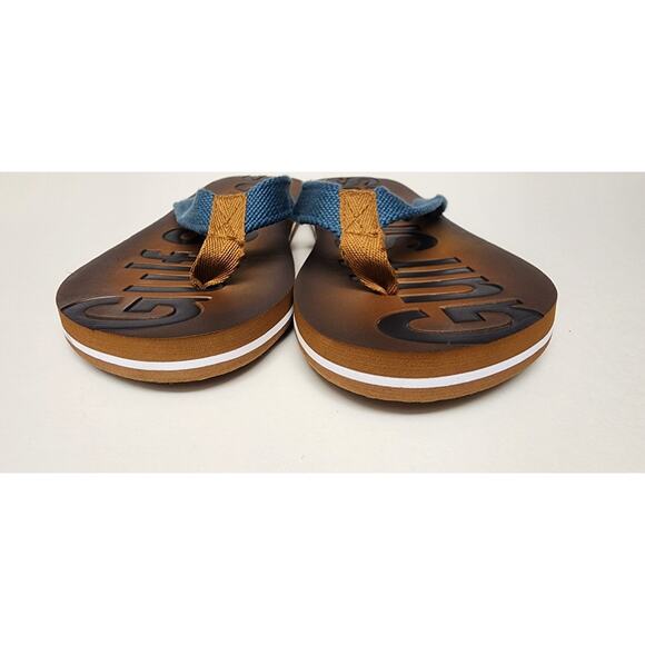 Robin Ruth Mens Flip-Flop "Golf Shoes" Sandals Size 10 - Picture 7 of 8